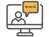 Computer icon computer icon